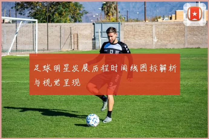 足球明星发展历程时间线图标解析与视觉呈现