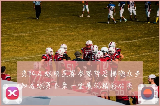 贵阳足球明星赛参赛阵容揭晓众多知名球员齐聚一堂展现精彩对决