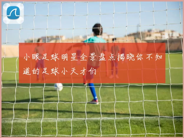 小眼足球明星全景盘点揭晓你不知道的足球小天才们
